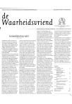 Geloofsbrief op tafel