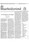 De verheuging over zijn terugkeer
