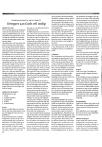 Overgave aan Gods wil nodig