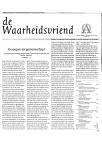 Geroepen tot gemeenschap!
