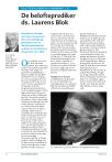 De belofteprediker ds. Laurens Blok