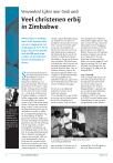 Veel christenen erbij in Zimbabwe