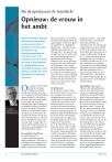 Opnieuw: de vrouw in het ambt
