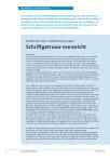 Schriftgetrouw evenwicht