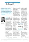God hoort!
