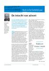 De intocht van advent
