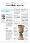 De drinkbeker van Jezus