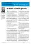 Niet snel aan licht gewend