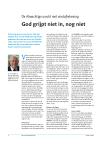 God grijpt niet in, nog niet