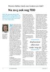 Na 2013 ook nog TDD