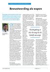 Bewustwording als wapen