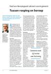 Tussen roeping en beroep