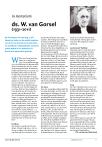 ds. W. van Gorsel (1931-2011)