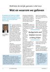 Wat en waarom we geloven