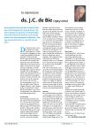 ds. J.C. de Bie (1925-2012)