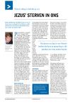 JEZUS’ STERVEN IN ONS