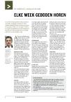 ELKE WEEK GEBODEN HOREN