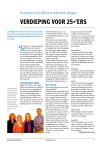 VERDIEPING VOOR 25+’ERS