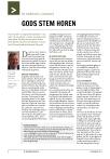 GODS STEM HOREN