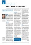 TWEE KEER BESNEDEN?