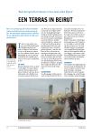 Een terras in Beirut