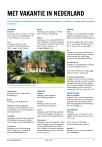 Met vakantie in Nederland