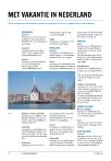 Met vakantie in Nederland