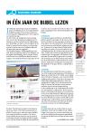 In één jaar de bijbel lezen