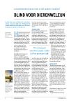 BLIND VOOR DIERENWELZIJN