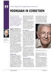 VOORGAAN IN EERBETOON