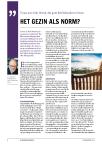 HET GEZIN ALS NORM?