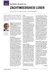 ZACHTMOEDIGHEID LEREN