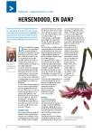 HERSENDOOD, EN DAN?