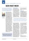 GEEN RUST MEER