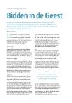 Bidden in de Geest
