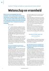 Wetenschap en vroomheid