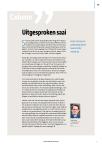 Uitgesproken saai