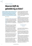 Waarom blijft de gebedskring zo klein?
