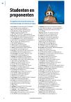 Studenten en proponenten