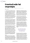 Groenland onder het vergrootglas