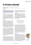 In Christus volmaakt