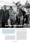 Naar New York en Rome