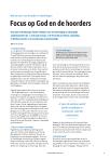 Focus op God en de hoorders