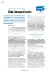 Doelbewust leven