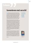 Samenleven met verschil