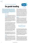 De goede houding